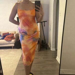 Sunset slip dress